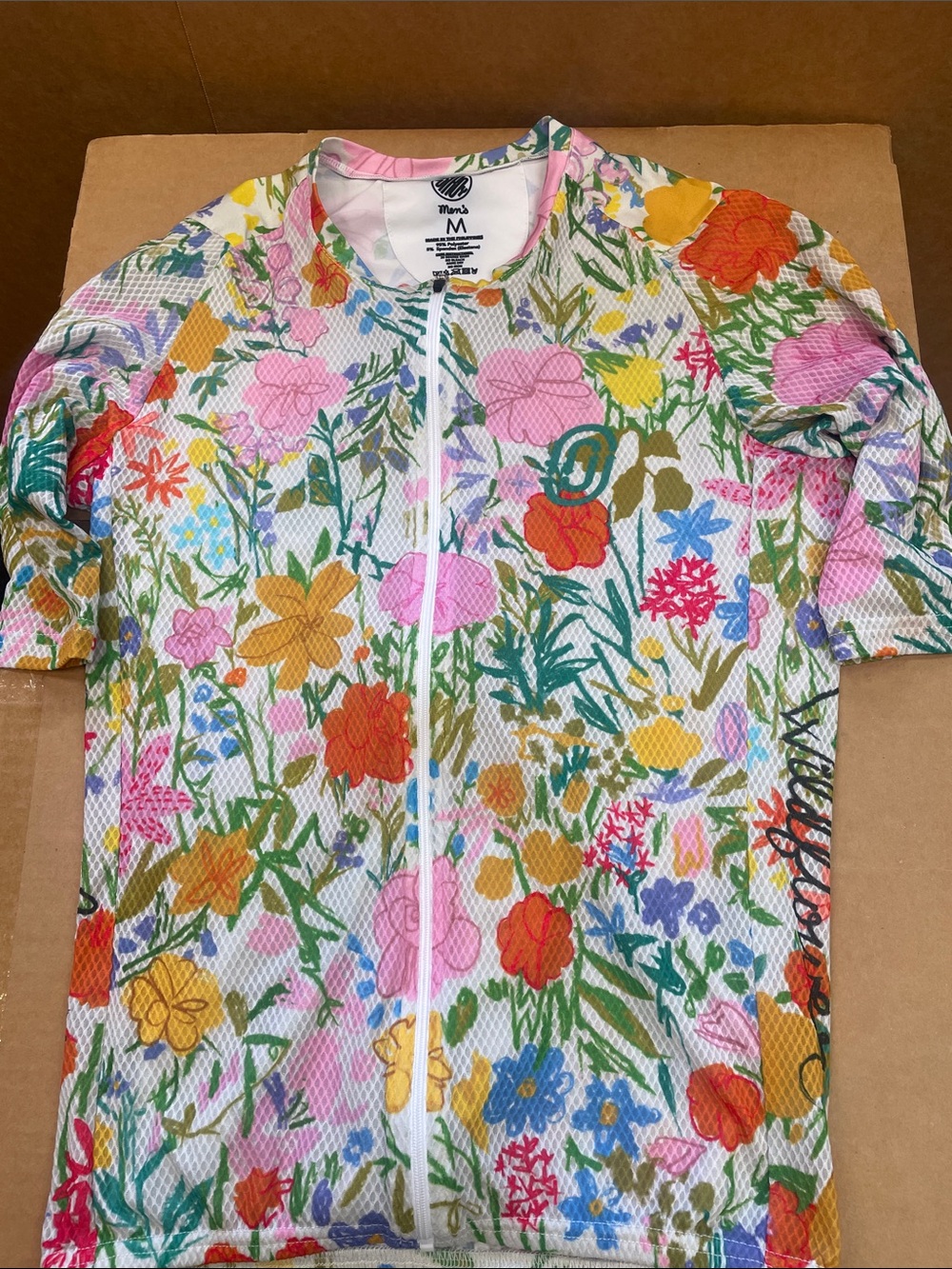 Ostroy Floral Short Sleeve Cycling Jersey - Multicolor